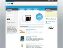 Tablet Screenshot of pointup.ch